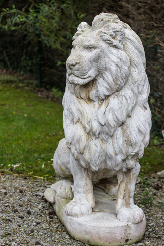 Décoration lion droit